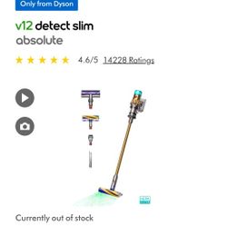 Dyson V12 Detect Slim Absolute vacuum