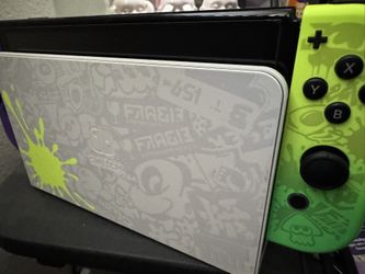 Switch Oled Splatoon 3 Addition In Great Condition