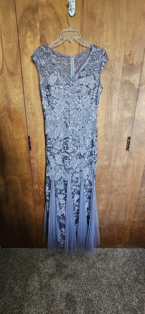 Sequin fancy full length dress/gown