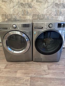 LG washer and dryer laundry
