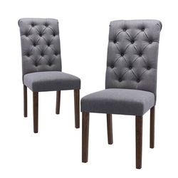 Fabric Dinning Chair Set 2pc