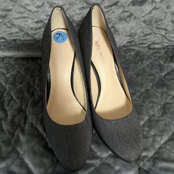 Gray Shoes - Heels.  7
