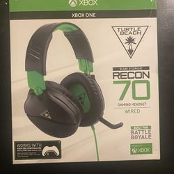 Recon 70 gaming headset for XBox.  Never used 