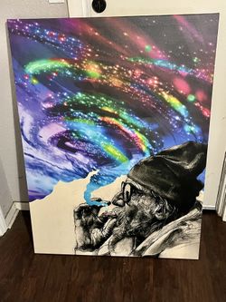 Large Framed Canvas Wall Art