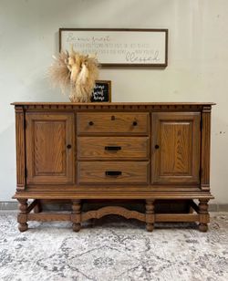 Solid  Wood Buffet, Sideboard, Server