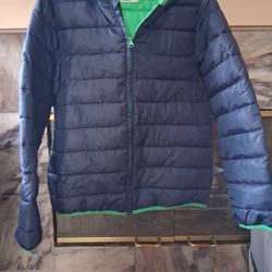 Epic Threads Hooded Puffer Jacket Boys Size XL (12-14)