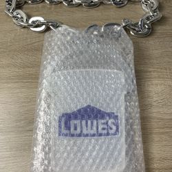 Lowe's Silver Glitter Ice bucket 