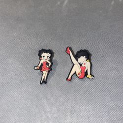 Betty Boop Straw Toppers