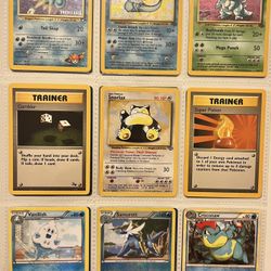 90 Vintage Pokemon Cards From Nineteen99 to Twenty12 With Some Holos