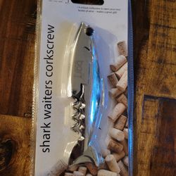 Shark Shaped Corkscrew -- NEW In Package
