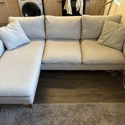 Gray Sofa L Shaped