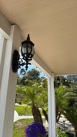outdoor patio light 4 pieces