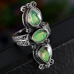 🧚🏻🫠GREEN TURQUOISE RING 🧚🏻