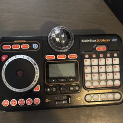 VTech Kidi Star DJ Mixer Black