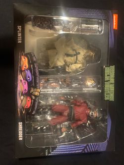 Neca TMNT Splinter & Shredder Action Figure 2-Pack