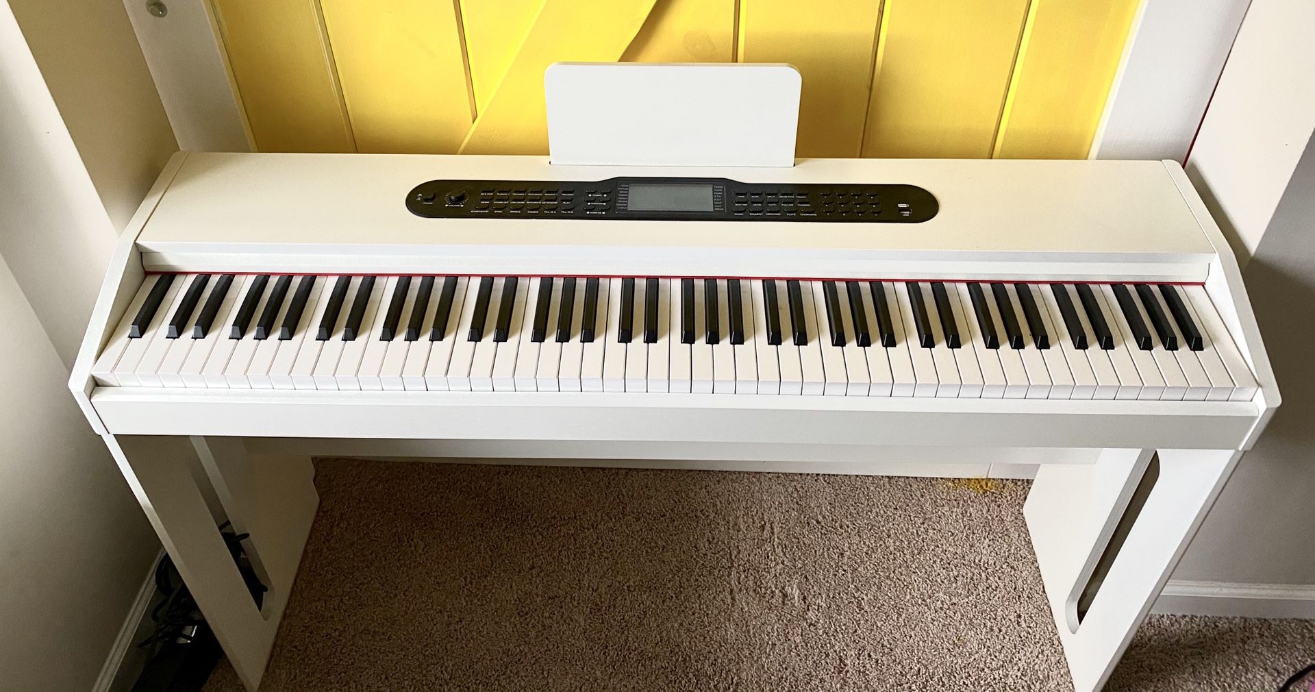 88-key, Digital Piano-with the pedal