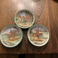 6-small plates /tea plate ..very rare! Horses scenery 1(contact info removed)’s homeward I made in Copeland Spode England 