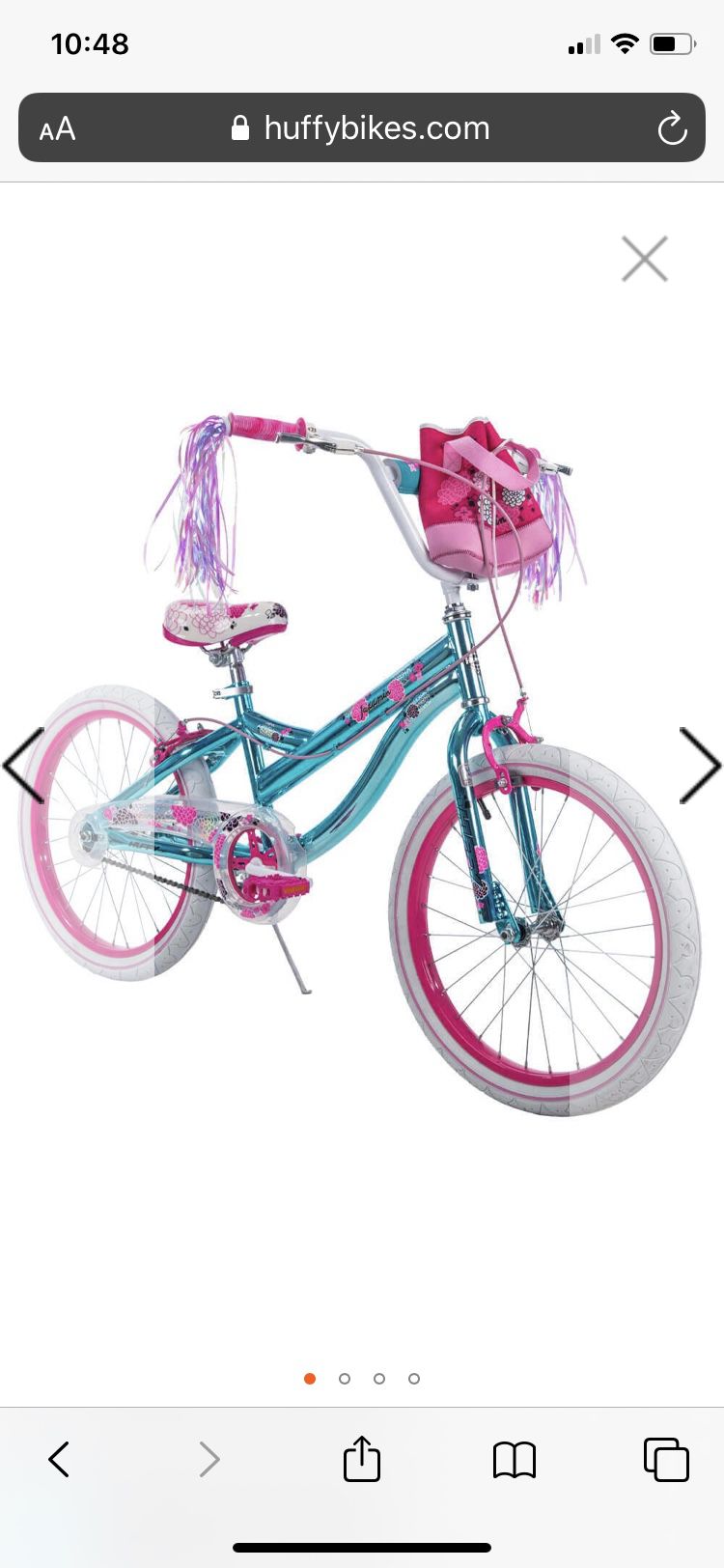 20” huffy girls bike