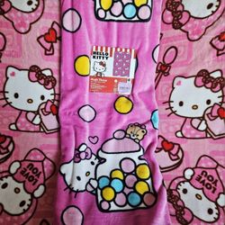Hello Kitty Gumball Blanket $20