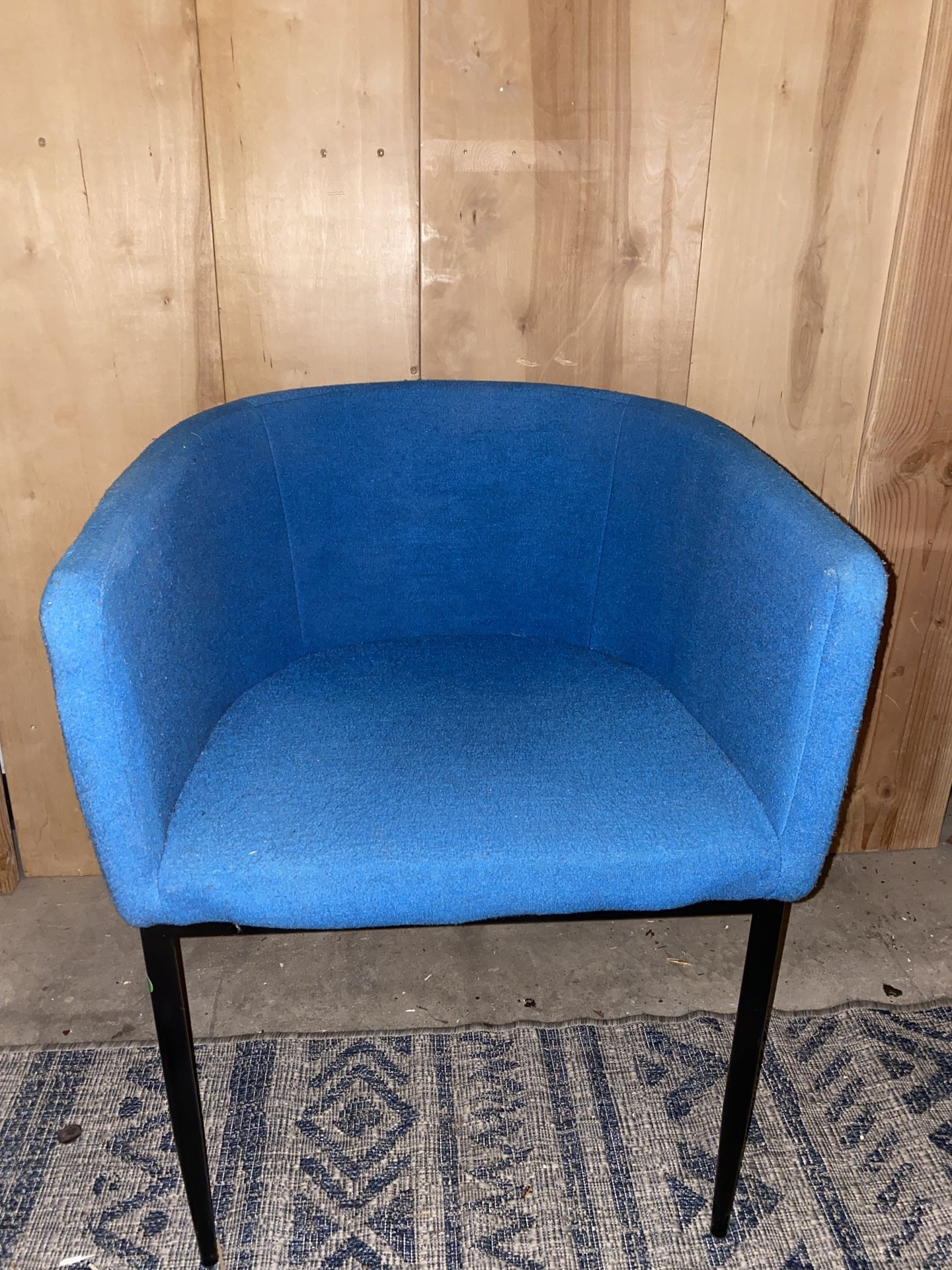 Blue Accent Chair