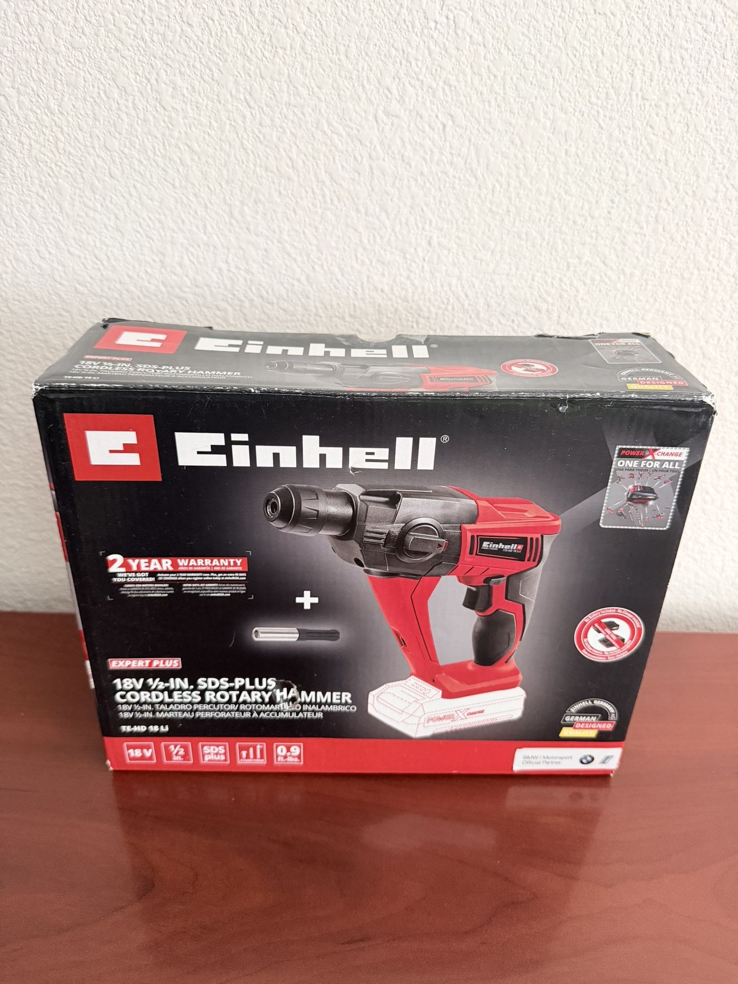 Einhell 18V ½-IN. SDS-PLUS CORDLESS ROTARY HAMMER