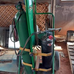 Victor Journey Man Torch And Safety Cart