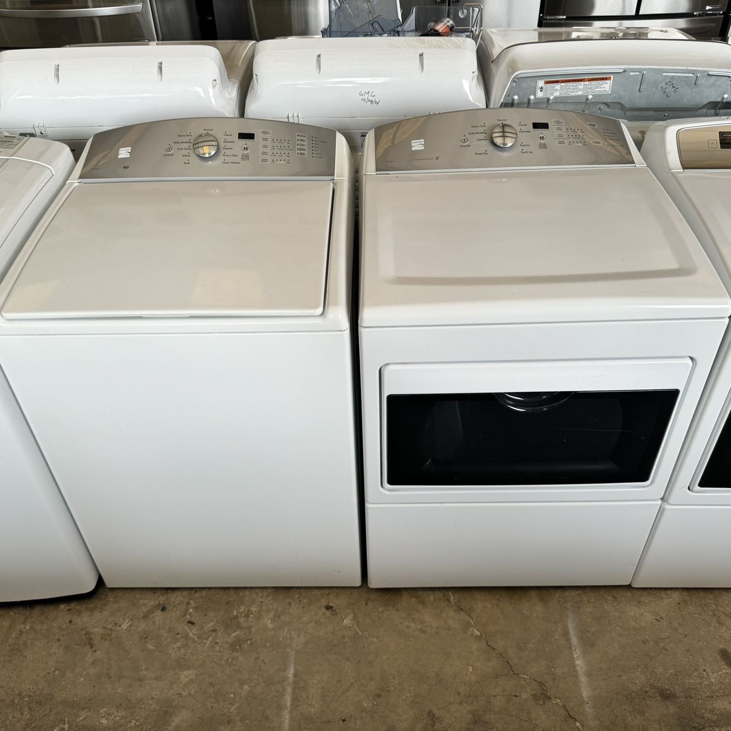 Kenmore Washer And Dryer Set XL Capacity