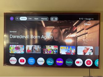 Hisense 85 smart tv
