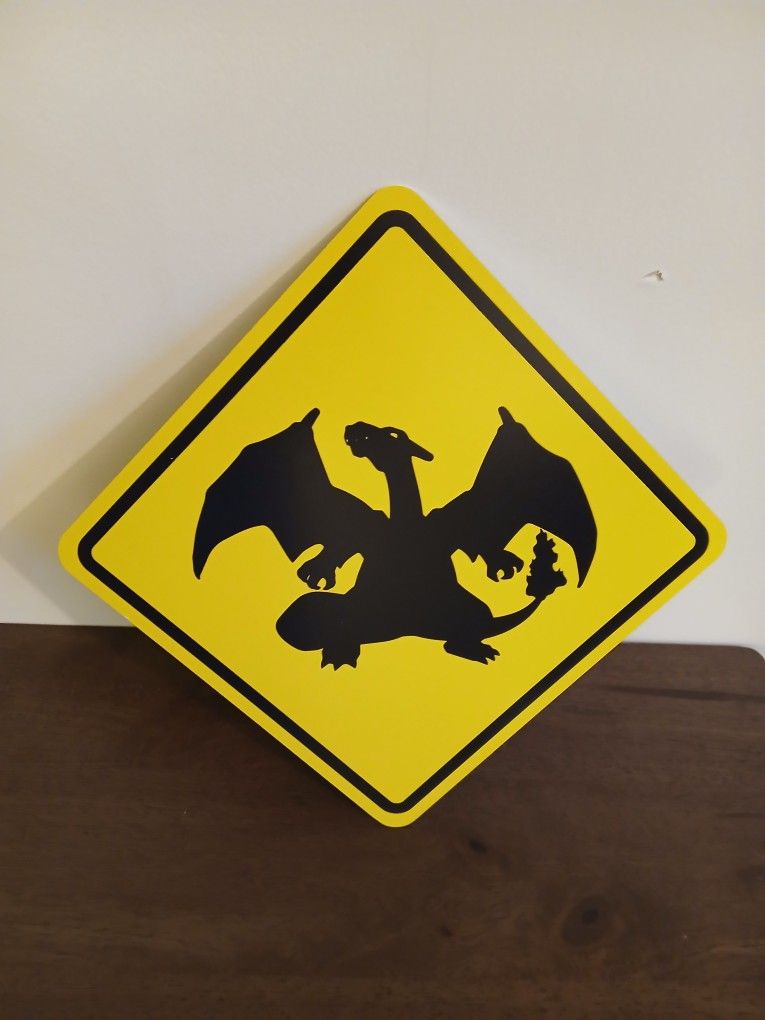 Metal Pokemon Signs