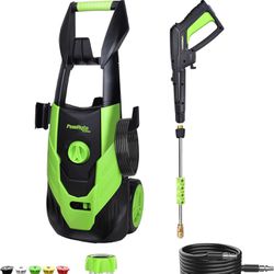 New Electric Pressure Washer 5 Different Pressure Tips , Power Washer 2400 PSI 2.4 GPM