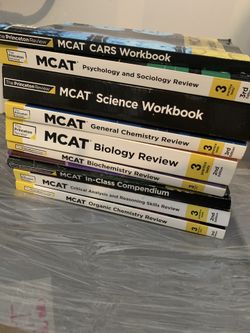 Princeton Review MCAT Study Books