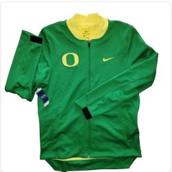 Men's Nike Green Oregon Ducks Showtime Full-Zip Jacket