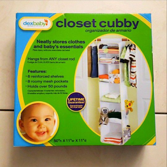 💥Closet Cubby-Neatly Stores Clothes and Baby's Essentials.