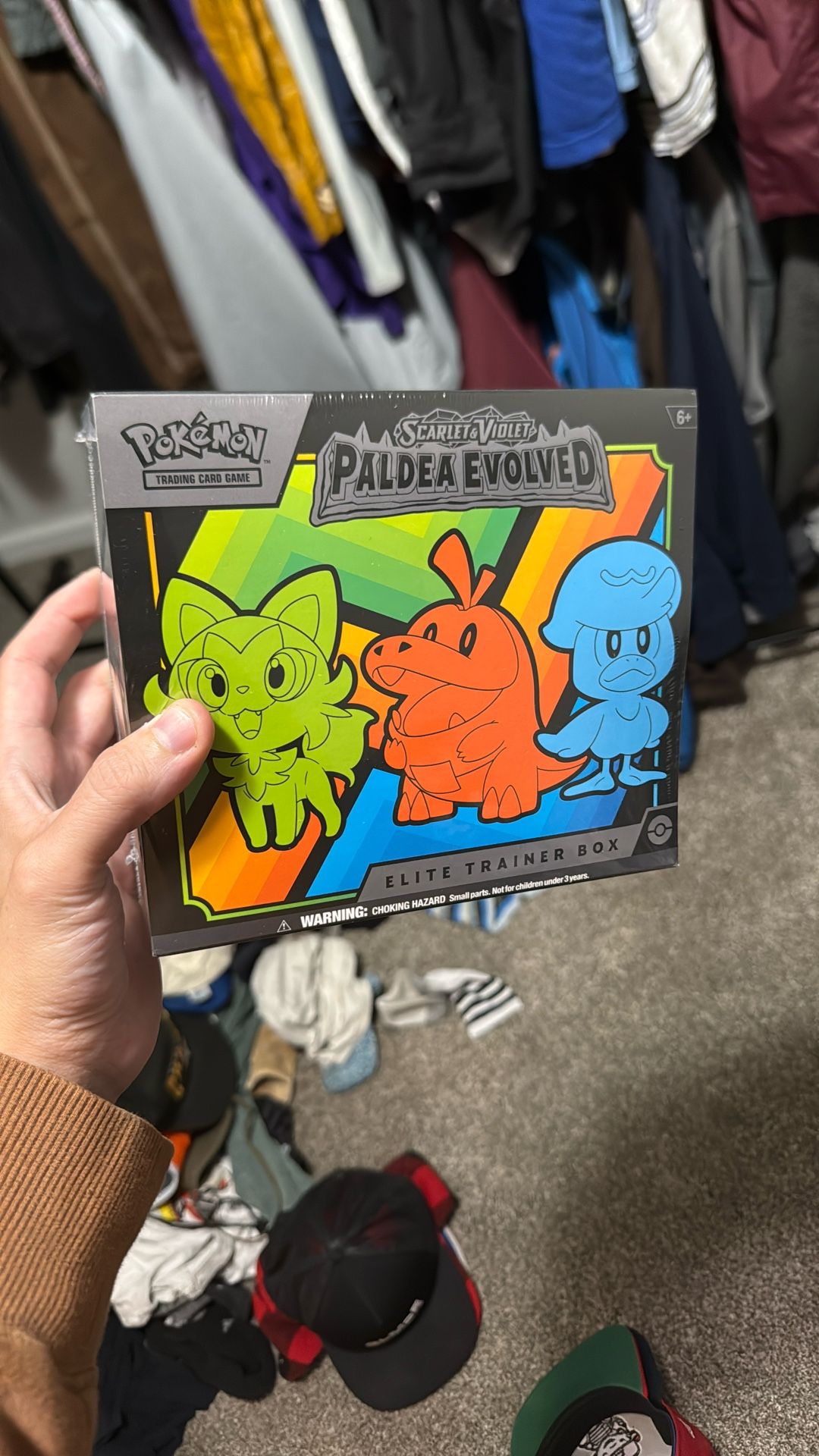 Pokémon Paldea Evolved sealed etb
