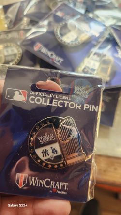 Official  Dodgers Vs Yankees  World Series Championship Pins
