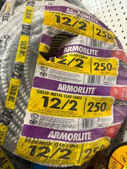 New MC metal clad cable 12/2