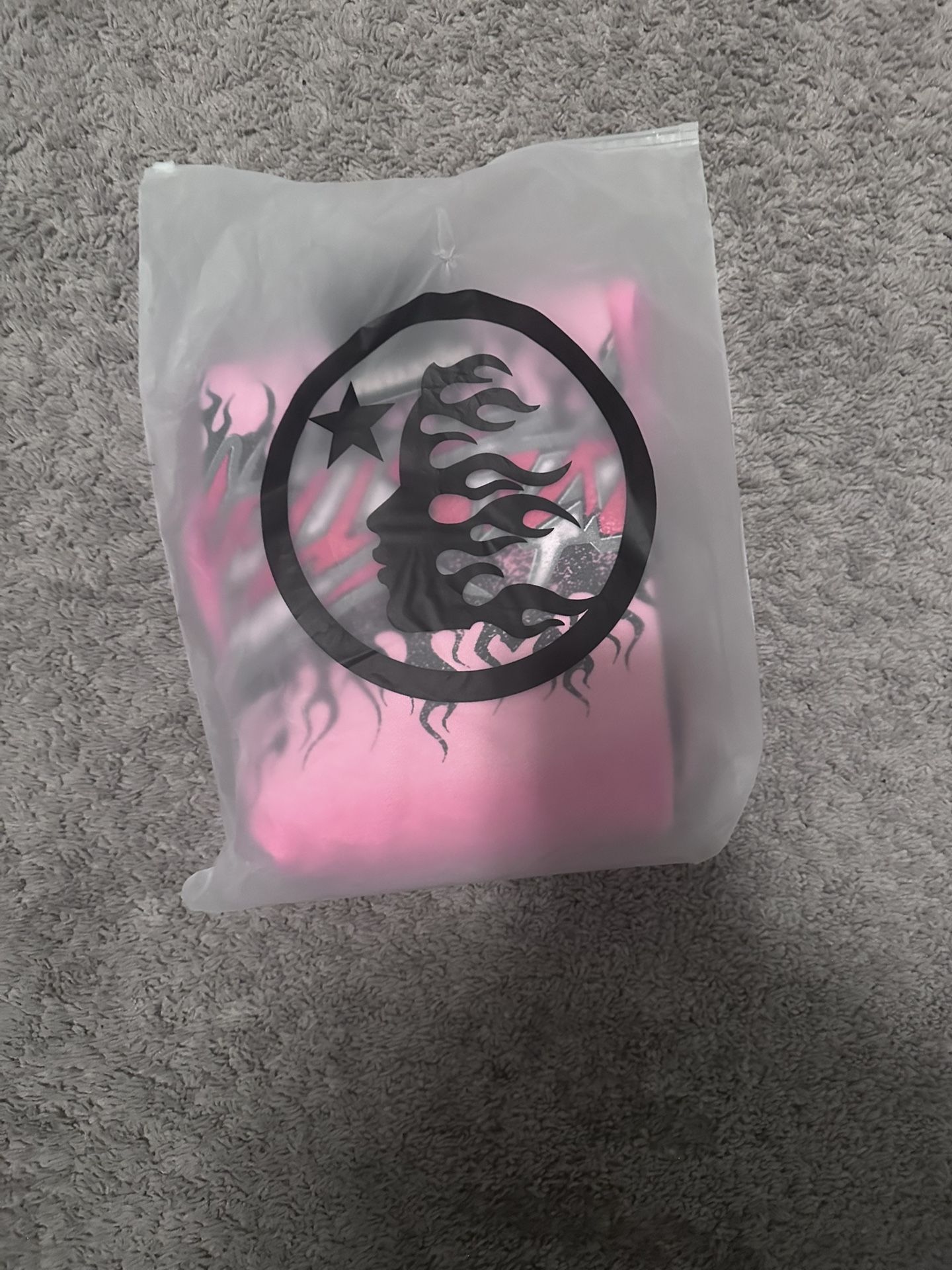 BRAND NEW Hellstar Hoodie Pink And Black Size Medium