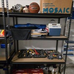 Garage Shelving Unit - 4 × 6'