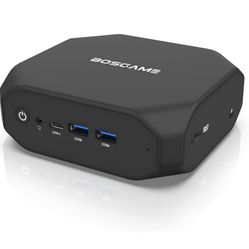 BOSGAME Mini PC U32 AMD Ryzen 3 Mini Computer 3200U (up to 3.4GHz) 8GB DDR4 RAM 256GB NVMe SSD Mini Desktop PC,Win OS,4K UHD Office Mini PC,4 USB 2 HD