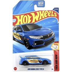 Hot Wheels 2018 Honda Civic Type R