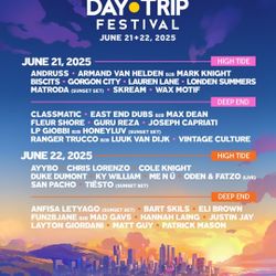 Two (x2) 2- Day Tickets (GA) General Admission 