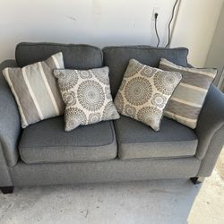 Love Seat And Couch 