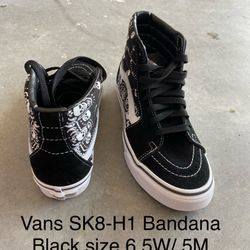Vans SK8-H1 Bandana Black 6.5W / 5M