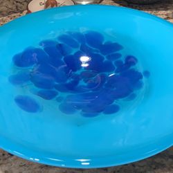 Handcrafted Crystal Sesaki Decorative Bowl