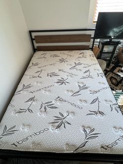 Full bed with frame