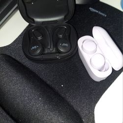 JVC Over Ear And JLab Earbuds