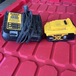 dewalt 20v 5ah battery With Charger 