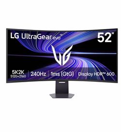 52 inch curved LG Computer screen