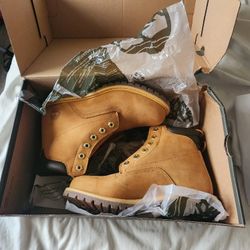 Timberland Size 7 Waterville Waterproof Boot Wheat Nubuck