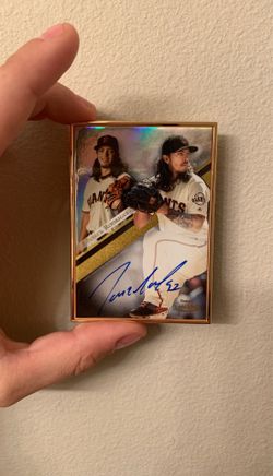 Derek Rodriguez Topps gold label auto card